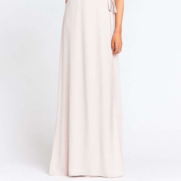 Noelle Flutter Wrap Dress - - Picture 2 of 8